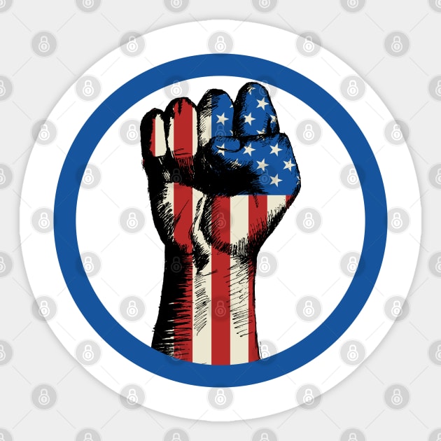 Freedom of Speech, Civil Rights Protest, Black Lives Sticker by UrbanLifeApparel